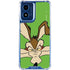 Looney Tunes Wile E Coyote Zoomed In Moto G 5G (2024) Clear Case